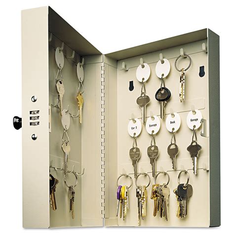 60 keys metal lock box|metal lock box with combination.